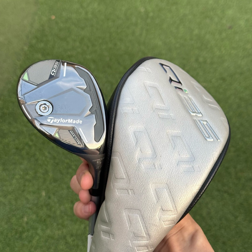 Hybrid5 🌸ผู้หญิง🌸 Taylormade Qi35 Max Lite  Loft 27 ก้าน Eldio Flex L Lady สวยมาก  [การันตีของแท้]
