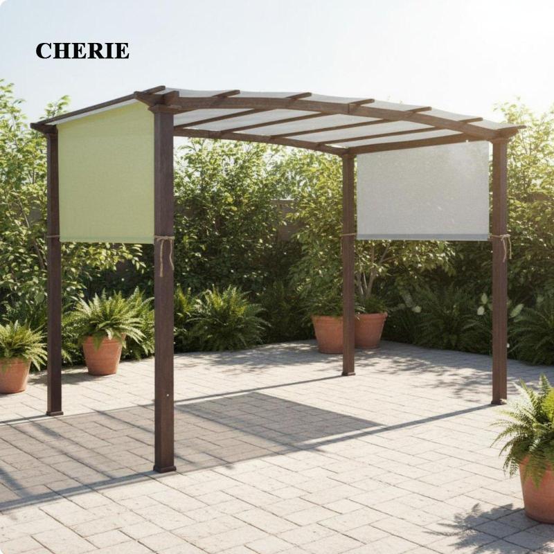 [Chery] Replacement Pergola Canopy Protection Pergola Panel Four-Season Use Outdoor Gazebo Cover for