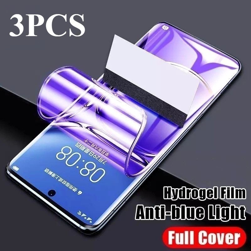 3 ชิ้น HD Soft Hydrogel ฟิล์มสําหรับ vivo T5x T5 T4 Pro 5G T5Pro Anti Spy ความเป็นส่วนตัว Anti Blue 