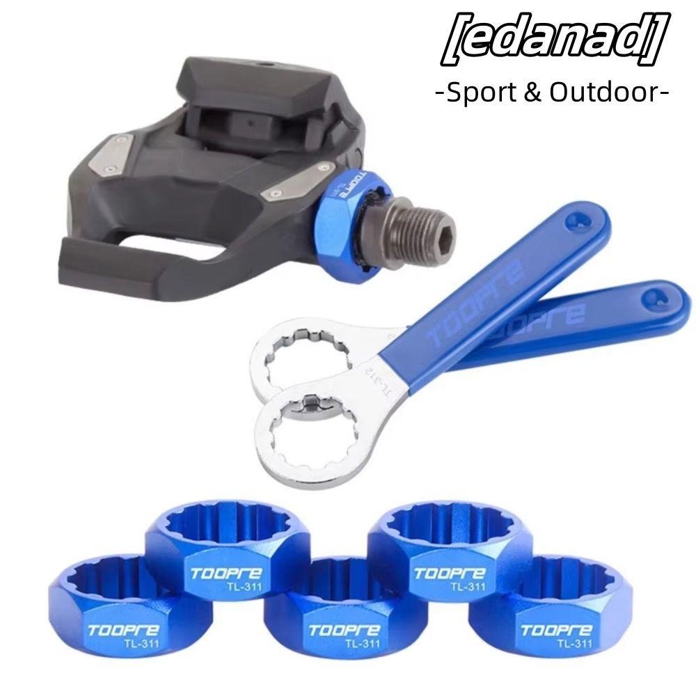 EDANAD จักรยานเหยียบเครื่องมือกําจัด, Universal Wear-resistance เหยียบเพลาแกนเครื่องมือ, 10T เหยียบป