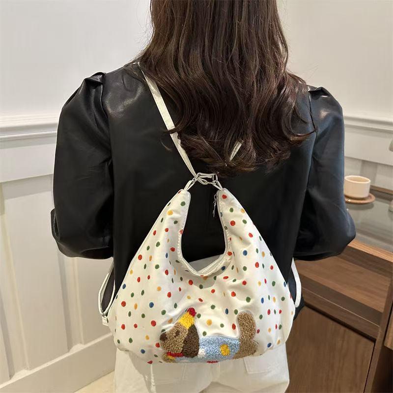 【พร้อมส่ง】wonderful story กระเป๋าสะพายข้าง สะพายหลังได้ ดีไซน์ไม่ซ้ำใคร ทันสมัย