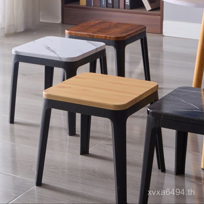 Bench Square Stool Blister Surface Coffee Table Stacking 93HU