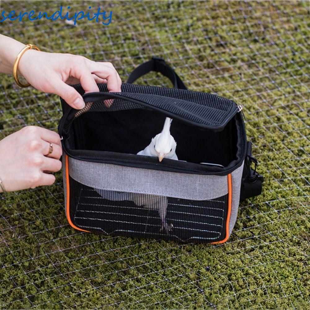 SERENDIPITY Parrot Carrier Breathable Multifunctional Pet Accessories One Shoulder Oxford Durable Ha
