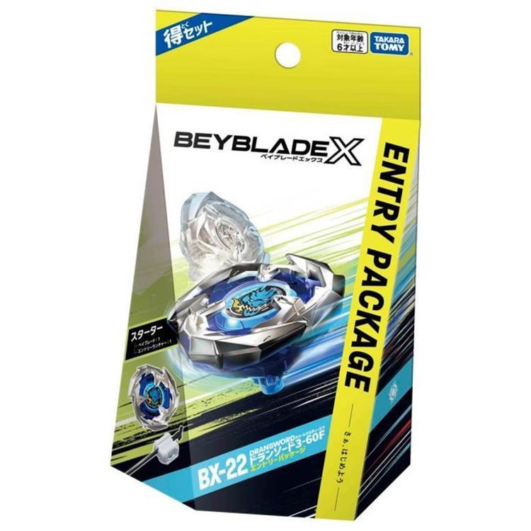 beyblade x samurai saber beyblade ของแท้ TOMY TOMY BEYBLADE X BEYBLADE BX-22 Duran Excalibur 3-60F