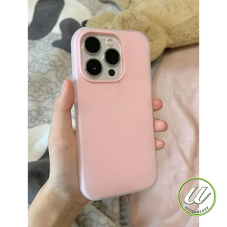 สีลูกกวาดแฟชั่นง่ายคู่ 2 ใน 1 อ่อน เคส Redmi 14C 13C 12 9A 13 12C 10 Note 13 14 11 8 10 Pro Poco C65 C75 M6 X5