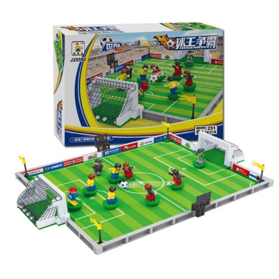 สนามฟุตบอลถูกติดตั้ง 9 มินิ-ใน  球配9 人仔 木 球王  build Chat 动 เชิงโต้ตอบได้装 ถ้วย木玩具sjb12.23
