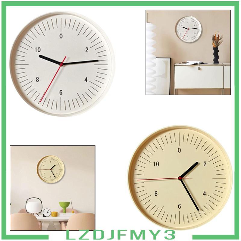 [Lzdjfmy3] เครื่องประดับนาฬิกาแขวนตกแต่งผนังรอบห้องครัวการศึกษาห้องน้ํา S Room