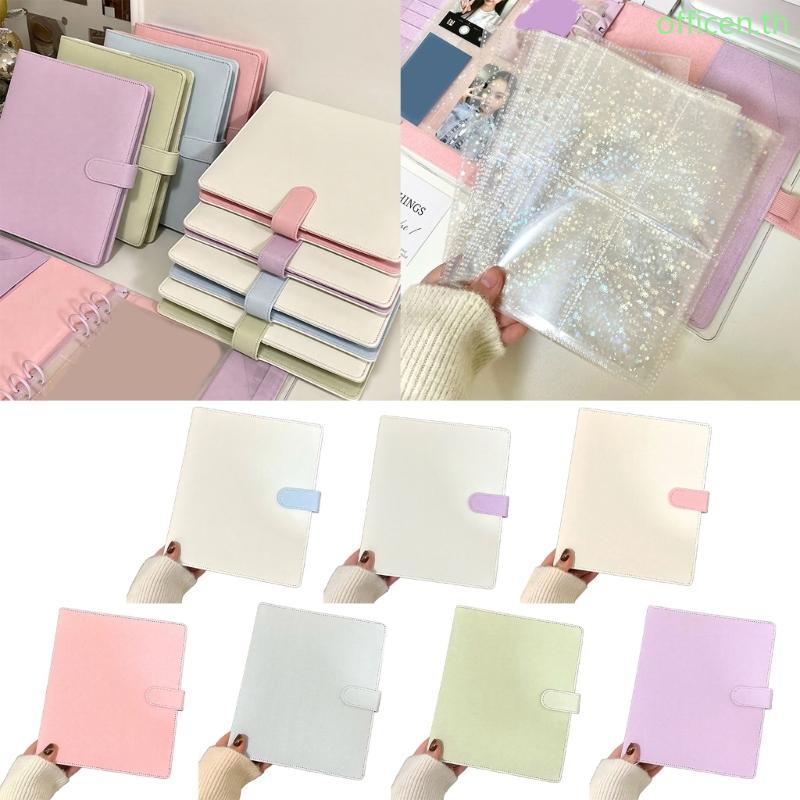 Cen หนัง Notebood Planner สําหรับ Budget Planner Scrapbooking การ์ดอัลบั้ม