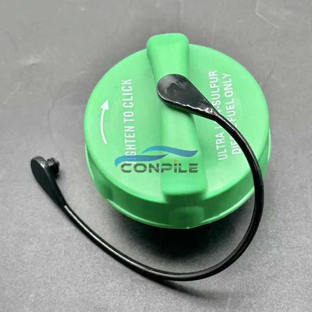 52013994AB ฝาถังน้ํามันสีเขียวสําหรับ Jeep Wrangler Dodge Ram Pickup 2007-21อะไหล่รถยนต์ ตกแต่งรถ