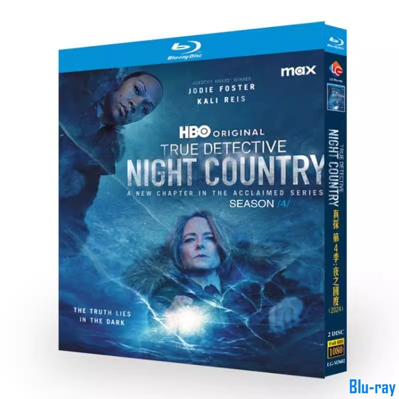 [BRAND NEW SEALED] American Drama True Detective: Night Country Season 4 (2024) Blu-ray 2-Disc Boxed