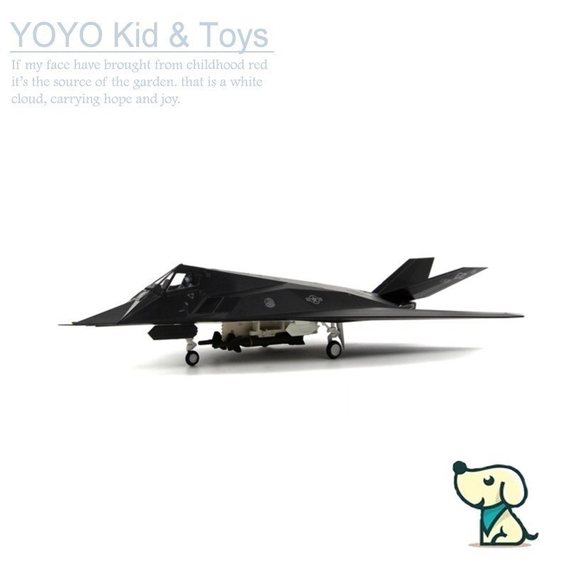 LORA Hobby YJ5 WLTK US Air Force F-117A Nighthawk Fighter Itachi F117 สําเร็จรูปเครื่องบินโลหะผสมรุ่