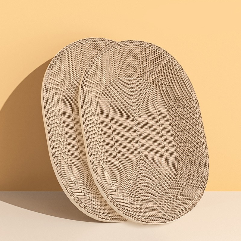 ที่ลับเล็บแมว รูปอ่าง ที่ฝนเล็บแมว ของเล่นแมว เป็นที่นอนแมวไปในตัว - รูปที่ 5