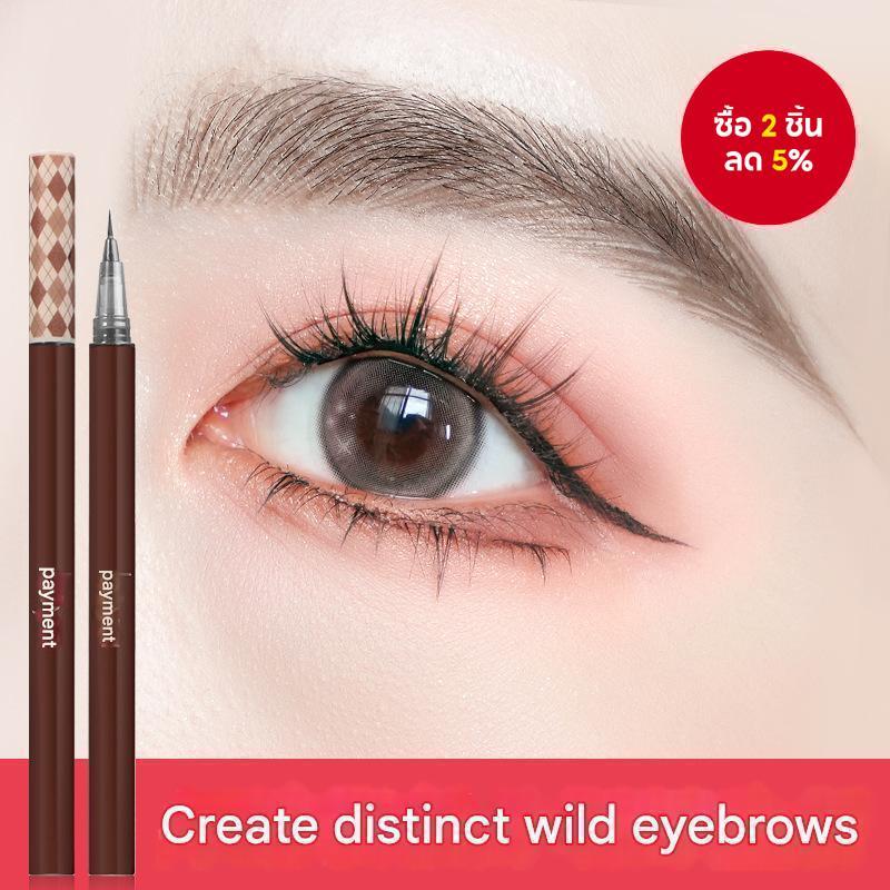 Biya ดินสอเขียนคิ้วกันน้ำ กันเหงื่อ ติดทน รูปแบบธรรมชาติและดุ wild ปรับรูปคิ้วและเติมเต็มสำหรับสาวๆ