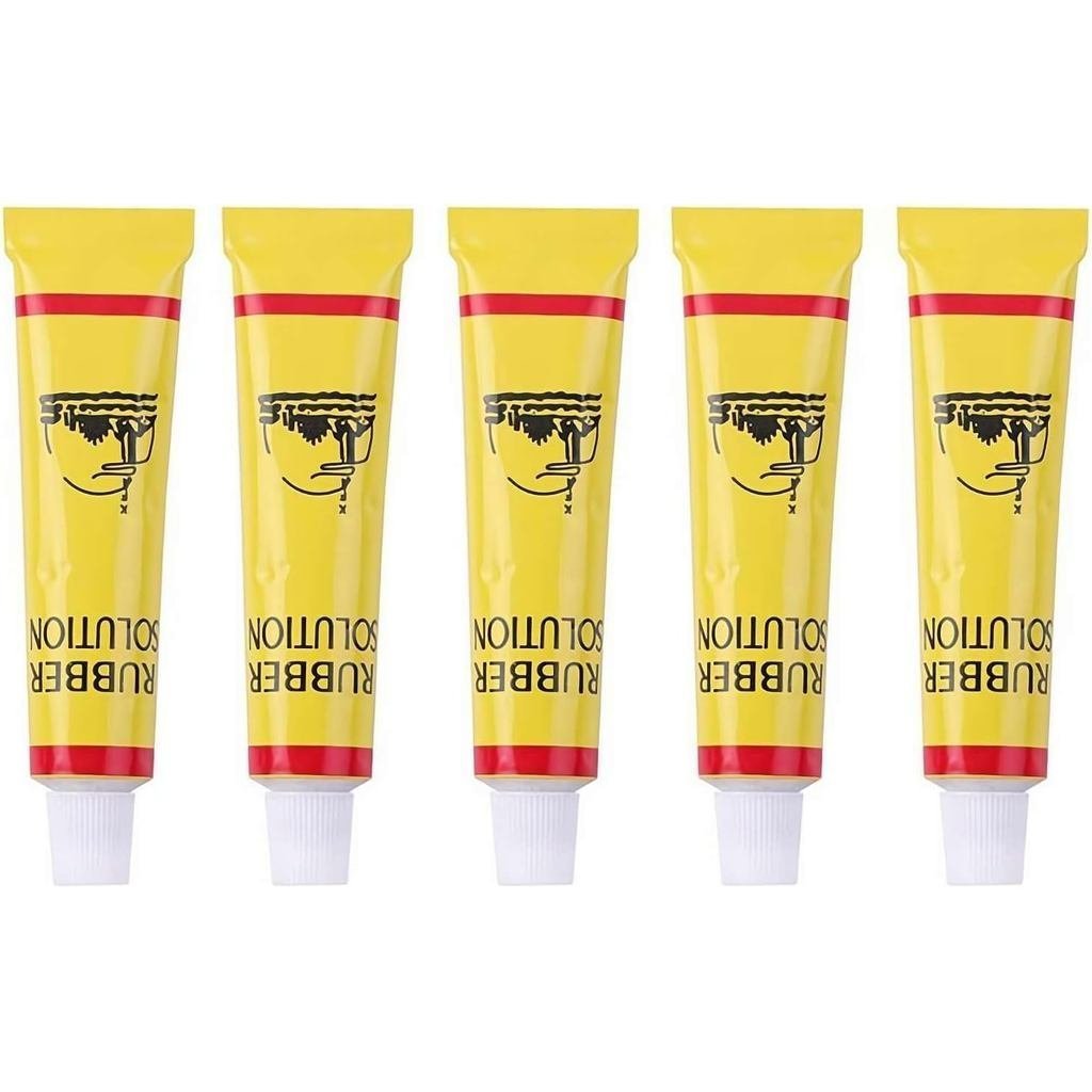 5pcs Bicycle Tire Repair Glue, Rubber Cement Tire Repair Bicycle Tire Wheels Repair Glue Kit, Tire P