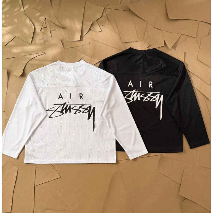 เสื้อยืดแขนยาวแบบหลวม พิมพ์ลายระบายอากาศได้ดี คุณภาพสูง – โปรปัง
