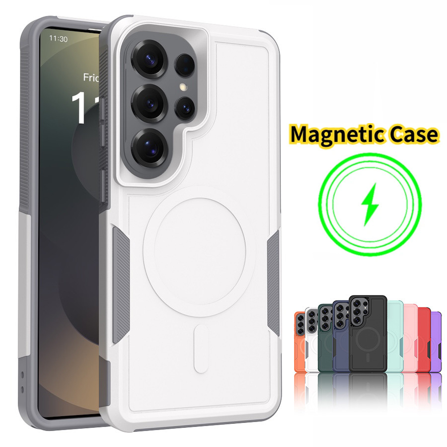 สําหรับ Samsung S24 S25 FE S26 Ultra S24 Plus A26 A17 A16 A06 5G เกราะกันกระแทก Defender Case Heavy Duty Protector Cover