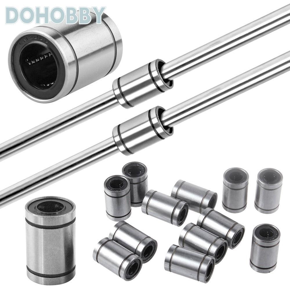 NIREN บูชเหล็กทนทานสําหรับเครื่องพิมพ์ Rods Shaft LM3UU LM4UU LM5UU LM6UU