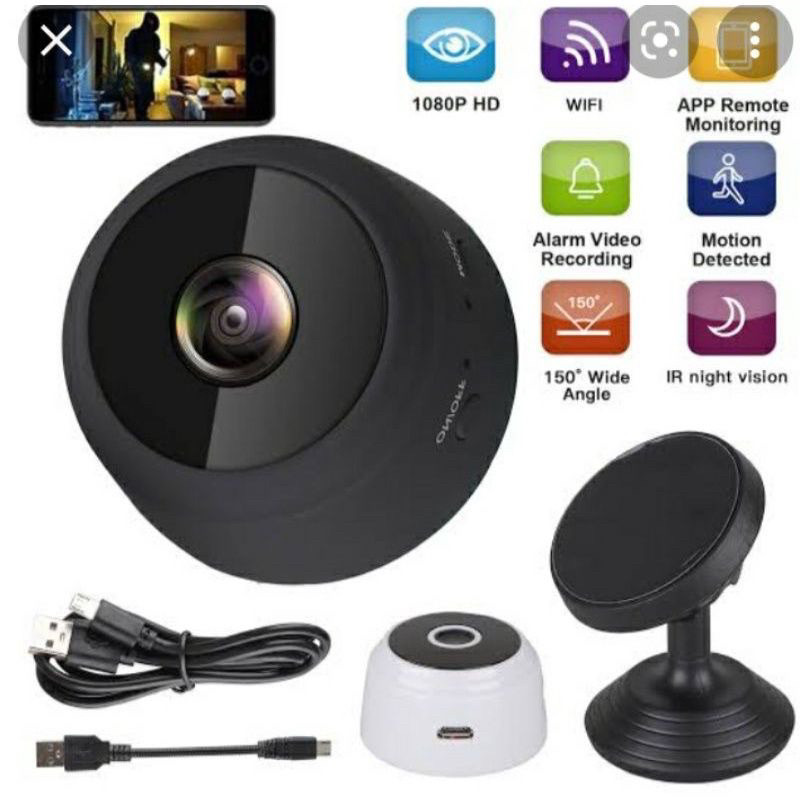 CAMERA A9 MINI CAMERA CCTTV A9 HD 1080 ..