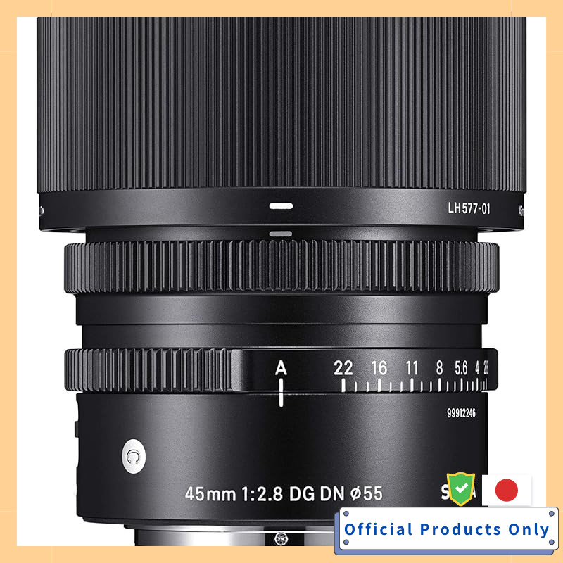 SIGMA 45mm F2.8 DG DN | Contemporary C019 | Sony E Mount | Full-Size Large-Format Mirrorless Only