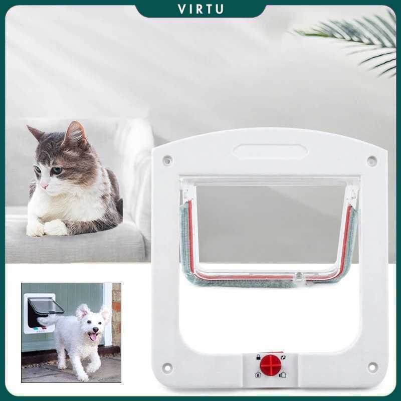 TRICAT Magnetic Flap Door 4 Way Lock Pet Door - TR4
