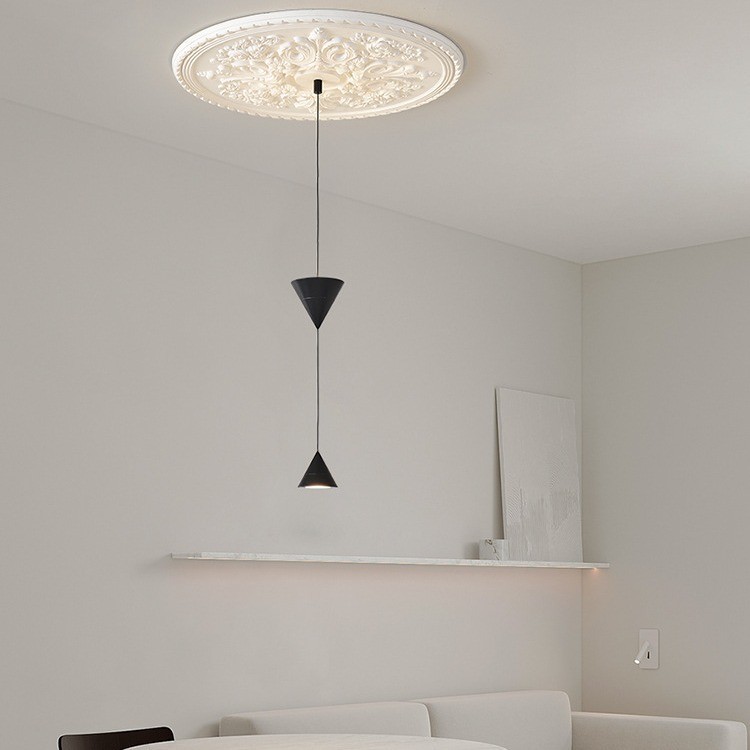 Modern Minimalist Art Restaurant Lamp Nordic Designer Bedroom Bedside Small Pendant Light Exhibition