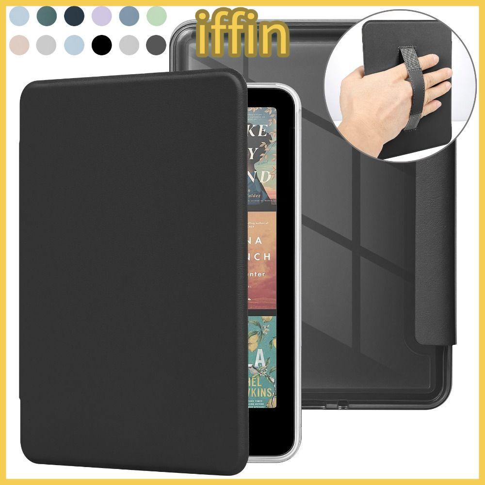 IFFIN , กันกระแทก Auto Wake/Sleep e-Reader Cover, สวมใส่สมาร์ท Folio Funda สําหรับ Kindle Paperwhite