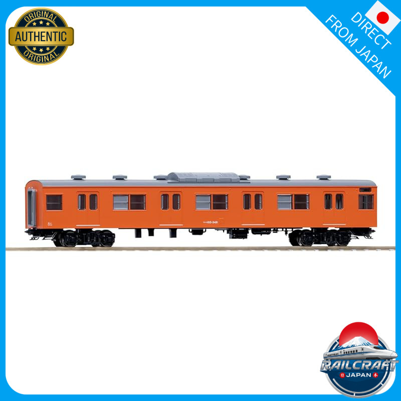 TOMIX N Scale JR Sahashi 103 Type JR West Japan Specification - Black Window Frames - Orange 9014