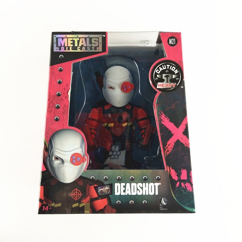 ขายร้อน Jada Jada 13 ซม.DC Suicide Squad Suicide Squad Joker Death Shooter ตุ๊กตาโลหะผสมรูป N8WQ