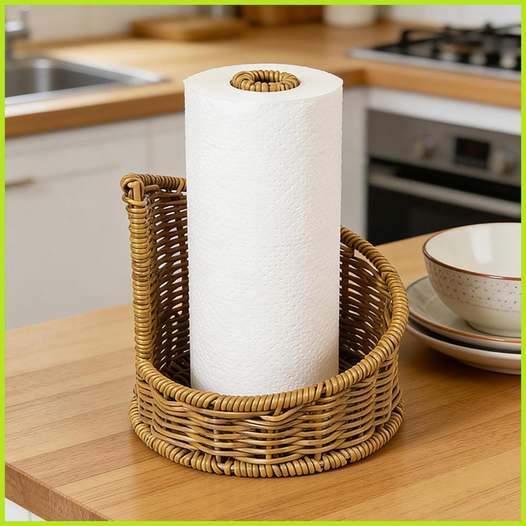 Farmhouse กระดาษผ้าเช็ดตัว Rustic Washable Organizer Stand Farmhouse กระดาษผ้าเช็ดตัวสําหรับ Home Co