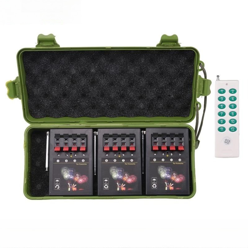 Firing System Machine 12 Cue Channel Cold Pyro Pyrotechnic Display Fuse Cracker Firework Artifice Co