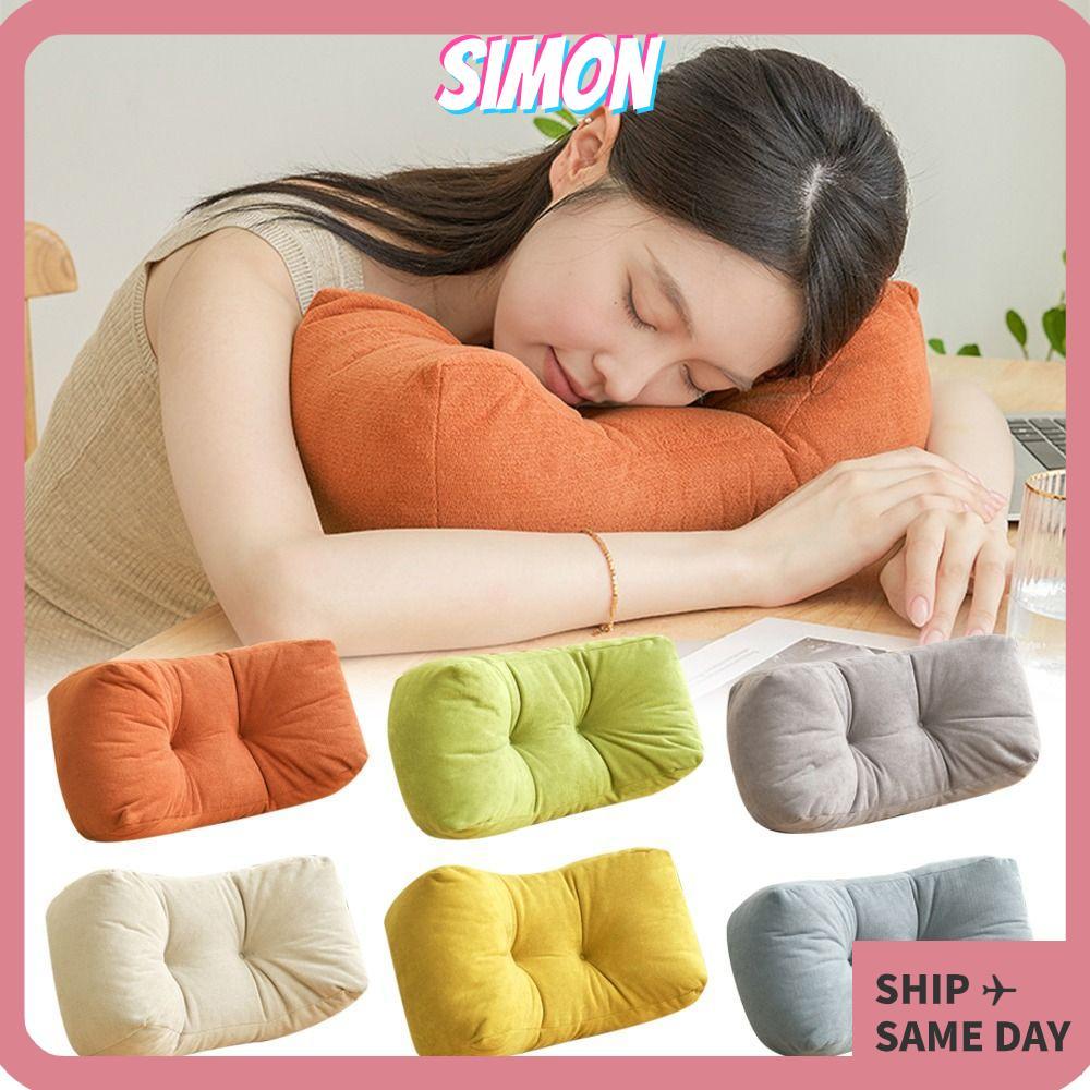 ซิม หมอนหลังตามหลักสรีรศาสตร์,สะดวกสบาย35x16x20ซม.หมอนรองเอว,โซฟาหน้าแรกตกแต่งมัลติฟังก์ชั่นุ่มนอนคอหมอนสําหรับเตียงเบาะรถ