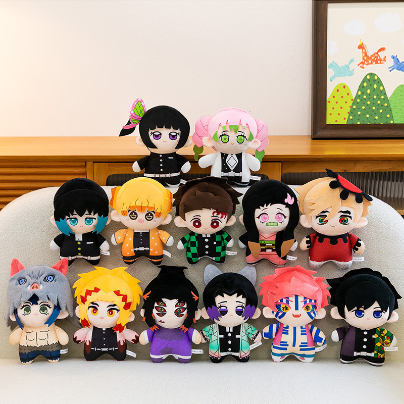 Demon Slayer Demon Slayer ตุ๊กตา Tanjirou Nezuko Muppet ตุ๊กตาของเล่นตุ๊กตา