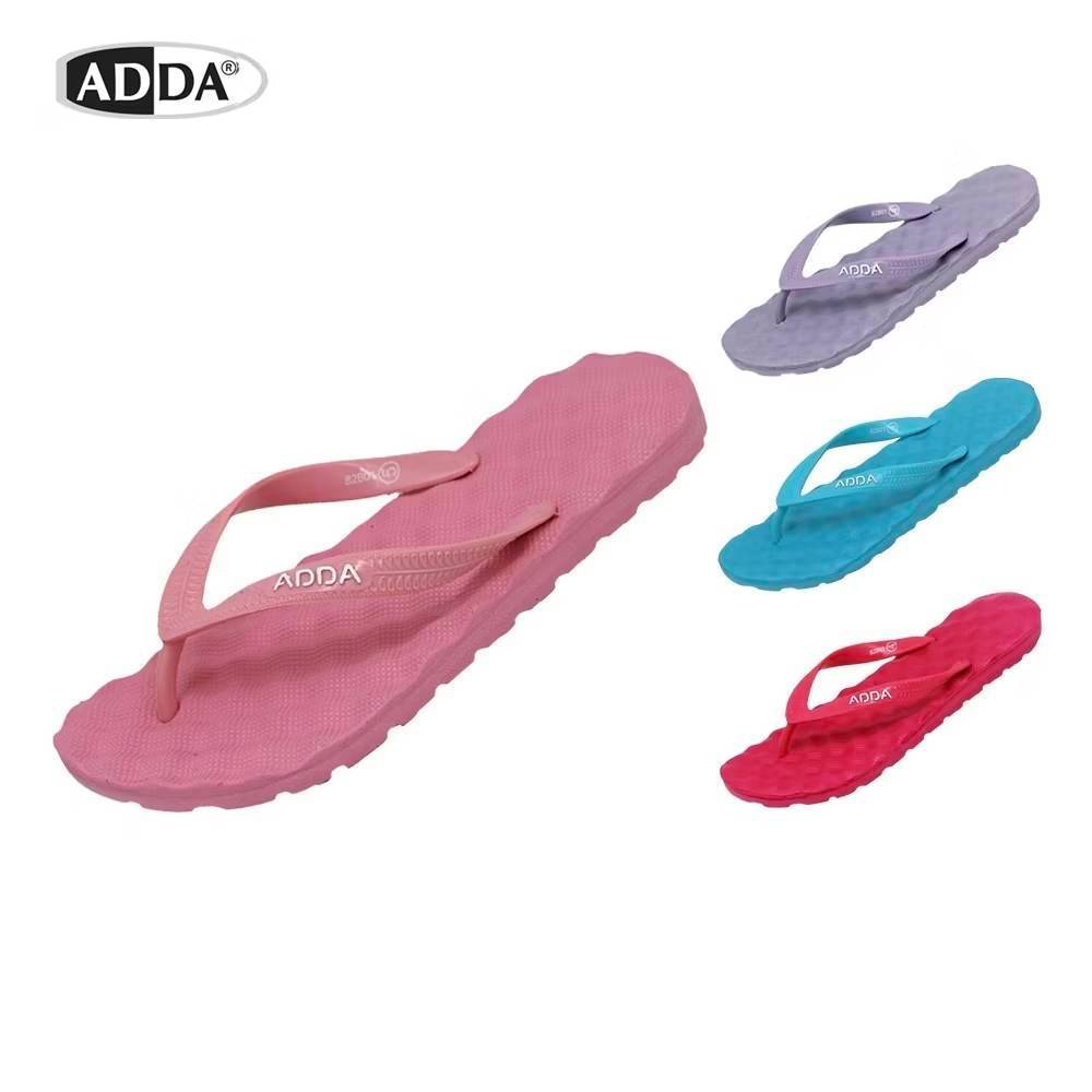 ADDA 82B01 รองเท้าแตะ รองเท้าพื้นปุ่ม แตะฟองน้ำ แบบหนีบ สำหรับหญิง/ชาย รุ่น 82B01 (ไซส์ 4-6)