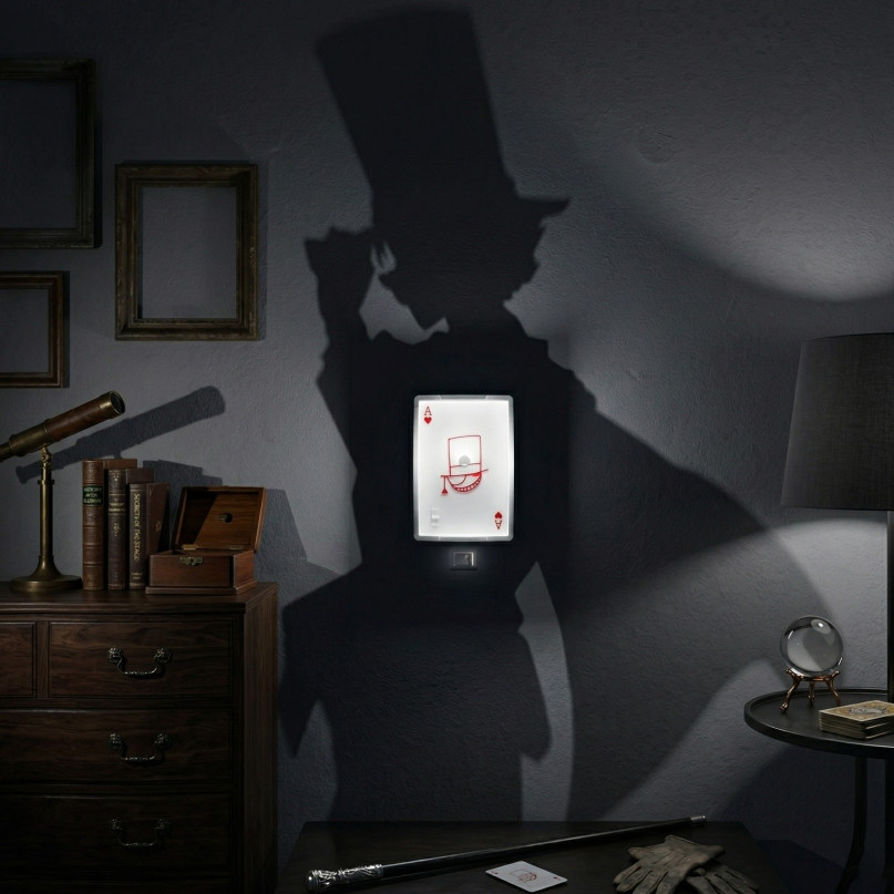 Phantom Thief ธีมเด็กบรรยากาศ Projection Night Light 3d Wall Light สเตอริโอ Light Shadow Light Phantom Thief Kidd Night Light ของขวัญ