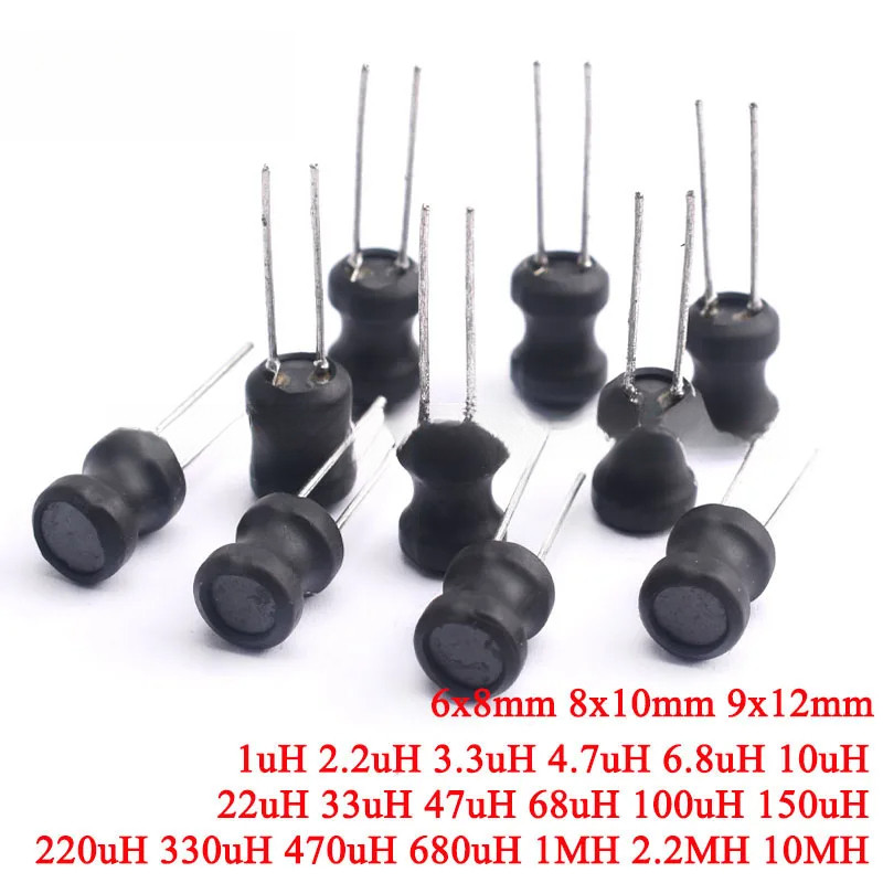 10 ชิ้น/5 ชิ้น 0608 6*8 มิลลิเมตร 0810 8*10 มิลลิเมตร 0912 9*12 มิลลิเมตร I-shape Power Inductor เหน