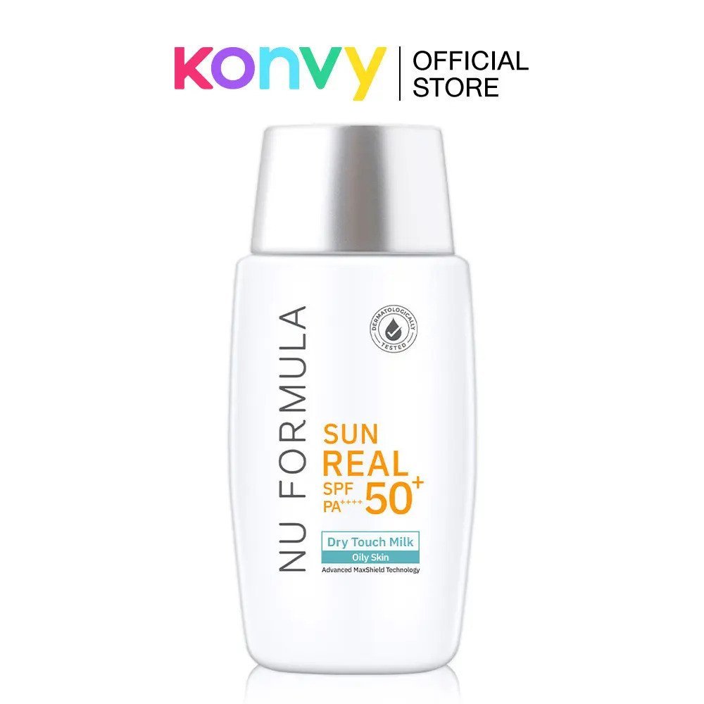 Nu Formula Sun Real SPF50+/PA++++ Dry Touch Milk 40g บํารุงผิวหน้า TUUK