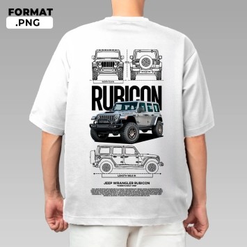 เสื้อยืด Jeep Wrangler Rubicon