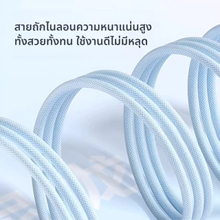 สายชาร์จ 3in1 100W ชาร์จเร็ว USB to Type-C + L + Micro USB สายชาร์จ 3 หัว สำหรับ iPhone Android และอุปกรณ์ Type-C