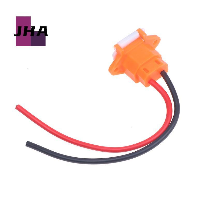 [JHA] ปลั๊กชาร์จแบตเตอรี่สกู๊ตเตอร์และE-bike แบบแนวตั้ง ใช้งานได้ทั้ง36V และ48V มาตรฐานสากล พร้อมสายไฟ 12AWG
