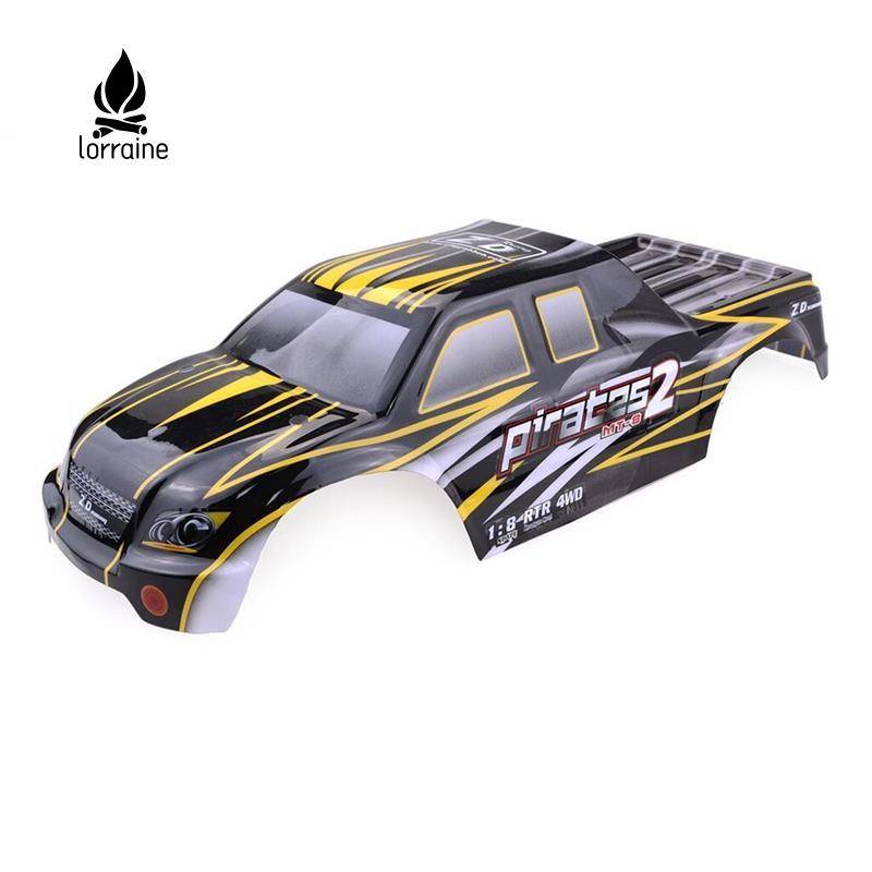 สําหรับ 9116 08427 1/8 2.4G 4WD รถ Rc แบบไม่มีแปรงสีเทาสี Body Shell อะไหล่
