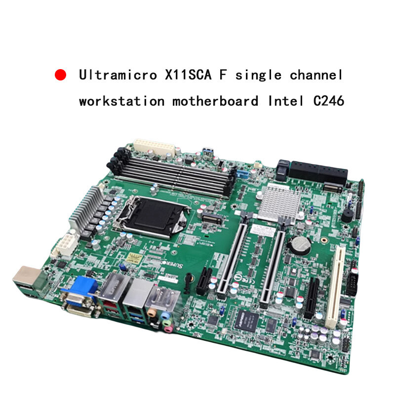 Supermicro X11SCA-F LGA1151 เมนบอร์ด DDR4 ช่องเดียวใช้