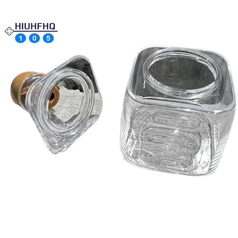 Hiuhfhq106 ขวด Tequila ขนาดเล็ก, ขวดไวน์เปล่า, ขวดไวน์พลาสติกสําหรับดื่ม, ขวด Tequila ขนาดเล็กสําหรั