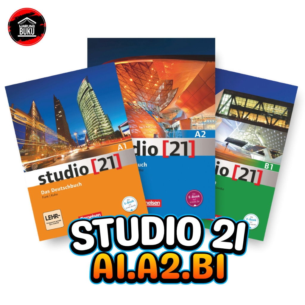 หนังสือสตูดิโอ 21 A1 A2 B1 Full Color