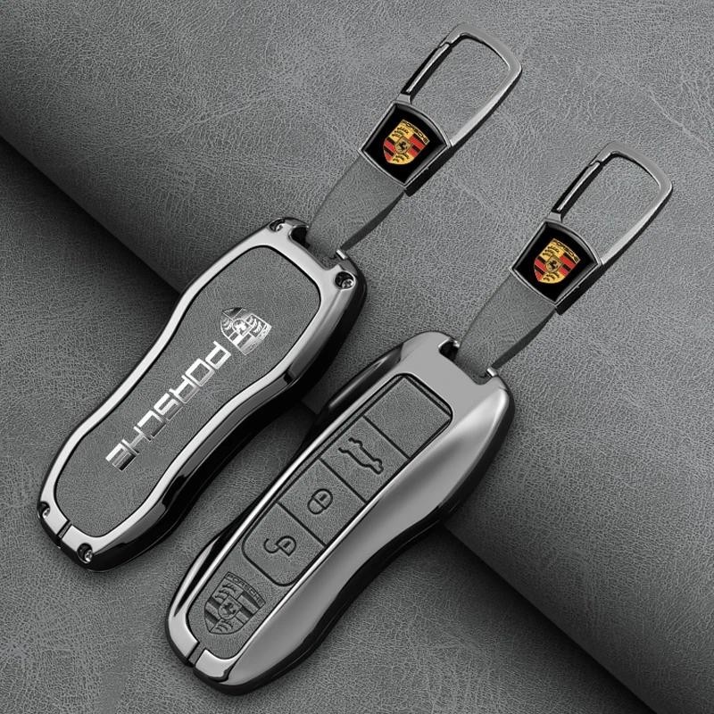 คุณภาพสูงกุญแจรถสําหรับ Porsche Panamera Spyder Carrera Macan Cayman Cayenne 911 970 981 991 พวงกุญแ