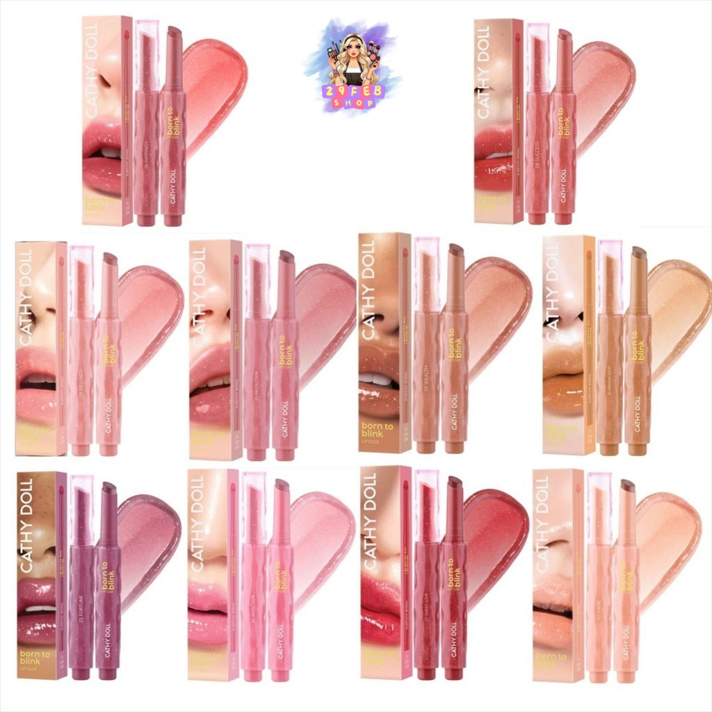 Cathy Doll Born To Blink Lip Click เคที่ดอลล์  เคที่ดอลล์ บอร์นทูบลิ้งก์ลิปคลิก💓