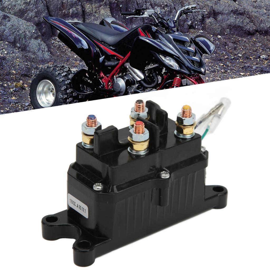 Winch Motor Contactor Auto ปรับโซลินอยด์รีเลย์ทองแดงโพสต์สําหรับรถกระบะเรือ Trailer