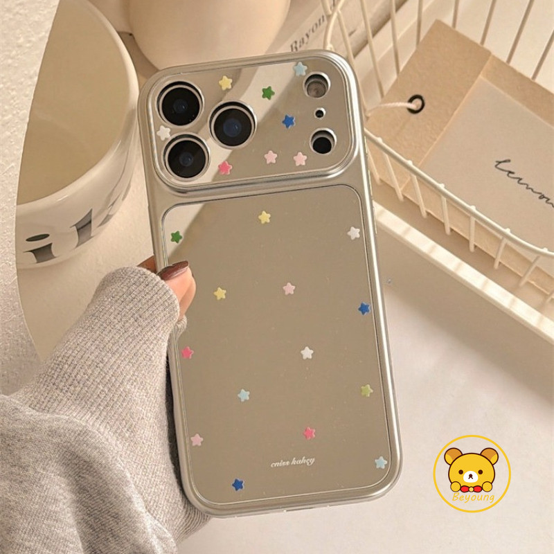 SAMSUNG Starการ์ตูนกระจกเคสโทรศัพท์สําหรับSamsung Galaxy A56 A55 A54 A53 A52 A52S A36 A35 A34 A33 A32 A17 A16 A15 M15 F15 5G 4Gฝาครอบน่ารักกันกระแทกป้องกันกล้องปลอกนุ่ม