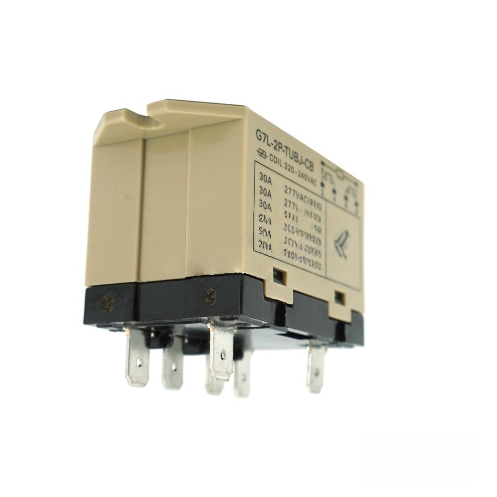 H•G แมกเงียบ แมกเนติก คอนแทคเตอร์ แบบเงียบ 30A 2 POLE 6 ขา รุ่น G7L-2P-TUBJ-CB อะไหล่แอร์