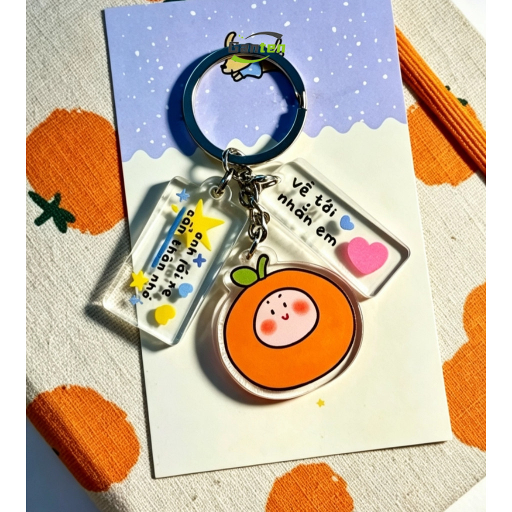 ‍ ️KEYCHAIN TO MESSAGE ของขวัญสําหรับคุณที่จะหยด AWAY TO MESSAGE YOU - VALDANLEEN