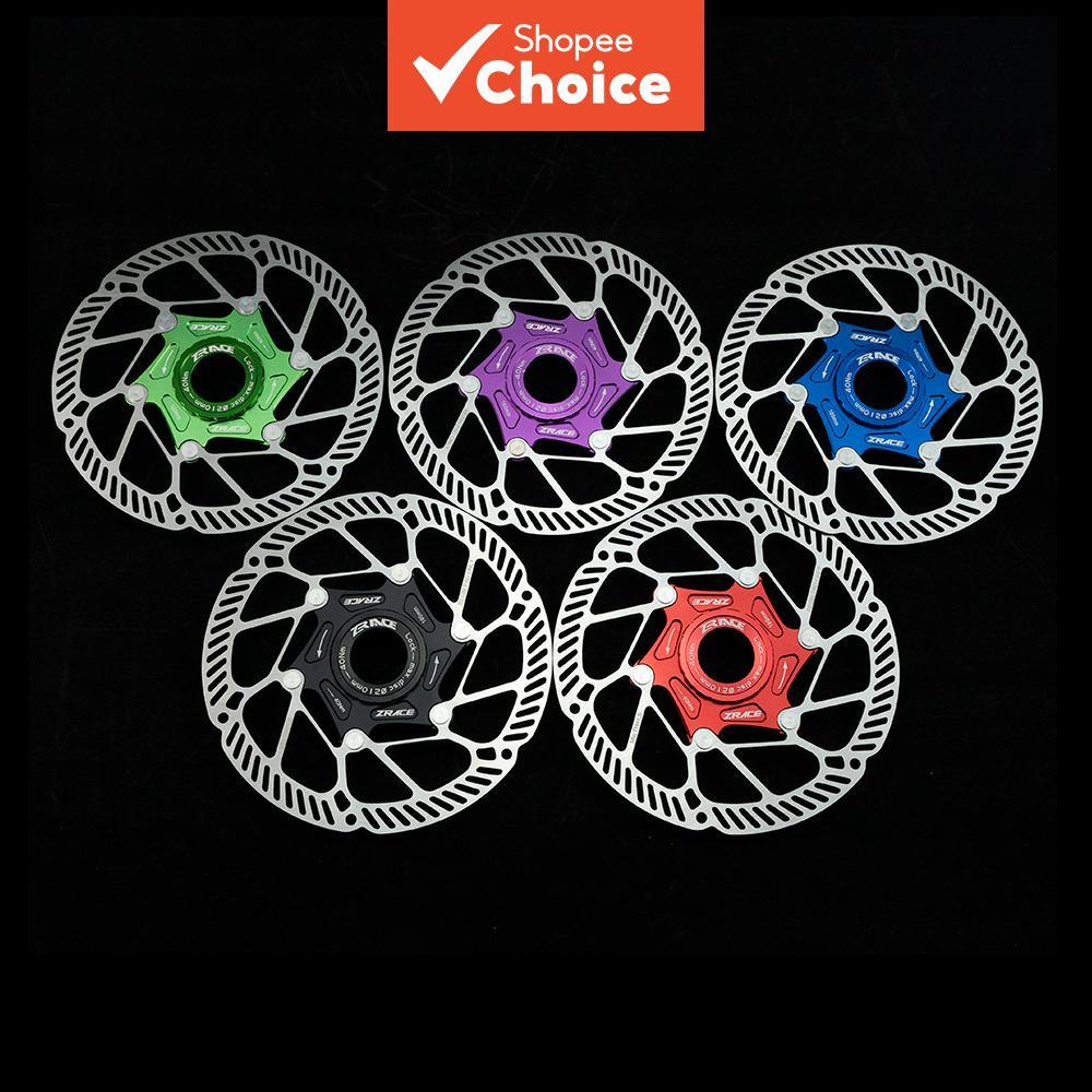 จานเบรกโรเตอร์ ZRACE Z2 Center Lock สําหรับจักรยานเสือภูเขาและเสือหมอบ ระบายความร้อนได้ดีเยี่ยม จานเบรกลอยตัว